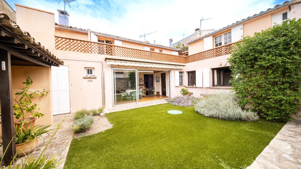 Vente Maison Lançon-de-Provence – Maison de charme T5 de 150 m² avec patio, terrasse panoramique, studio et garage Lancon provence