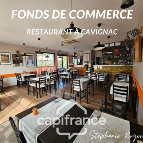   Dpt Gironde (33),  vendre CAVIGNAC Restaurant 