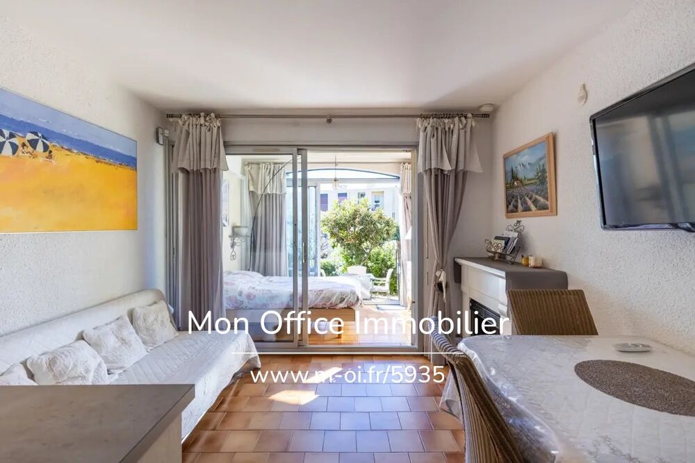 Vente Appartement Référence : 5935-MDI - Studio à 950 mètres du port avec jardin Bandol