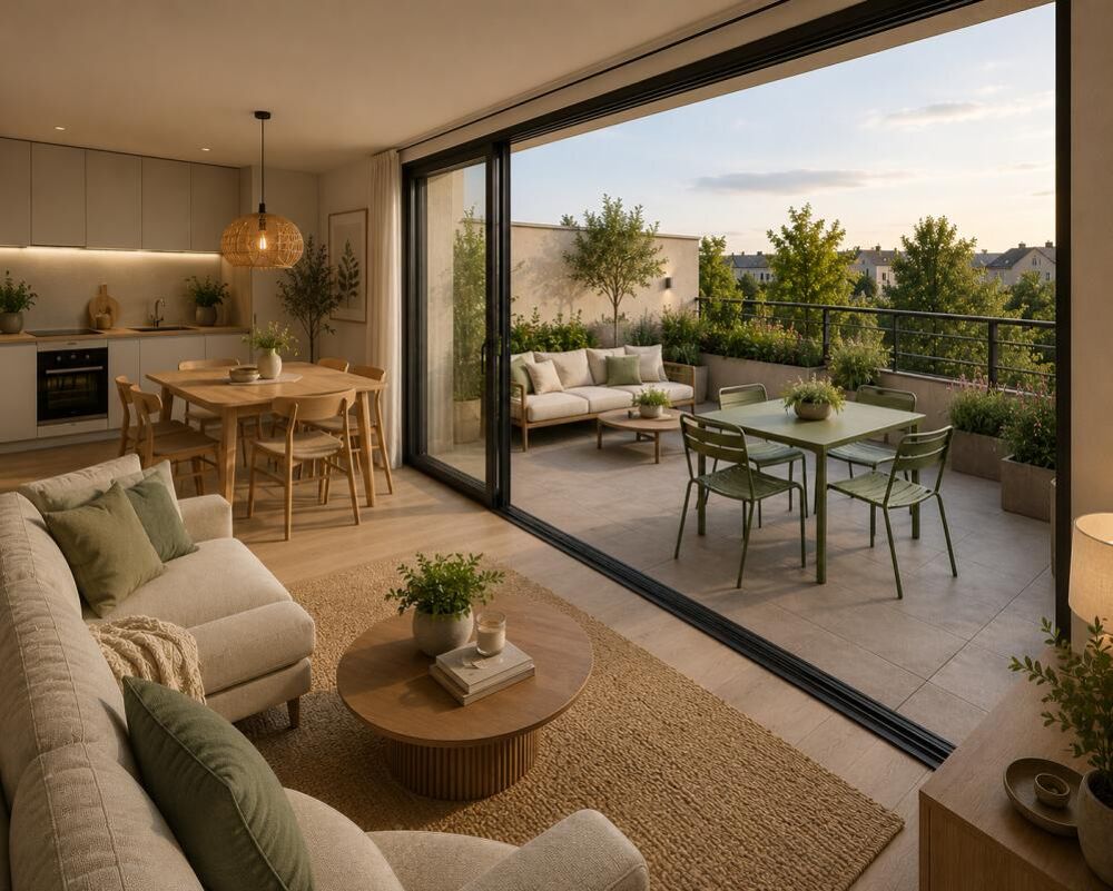 Investissez aux portes de Bordeaux : Votre T3 avec terrasse de 17 m² !!