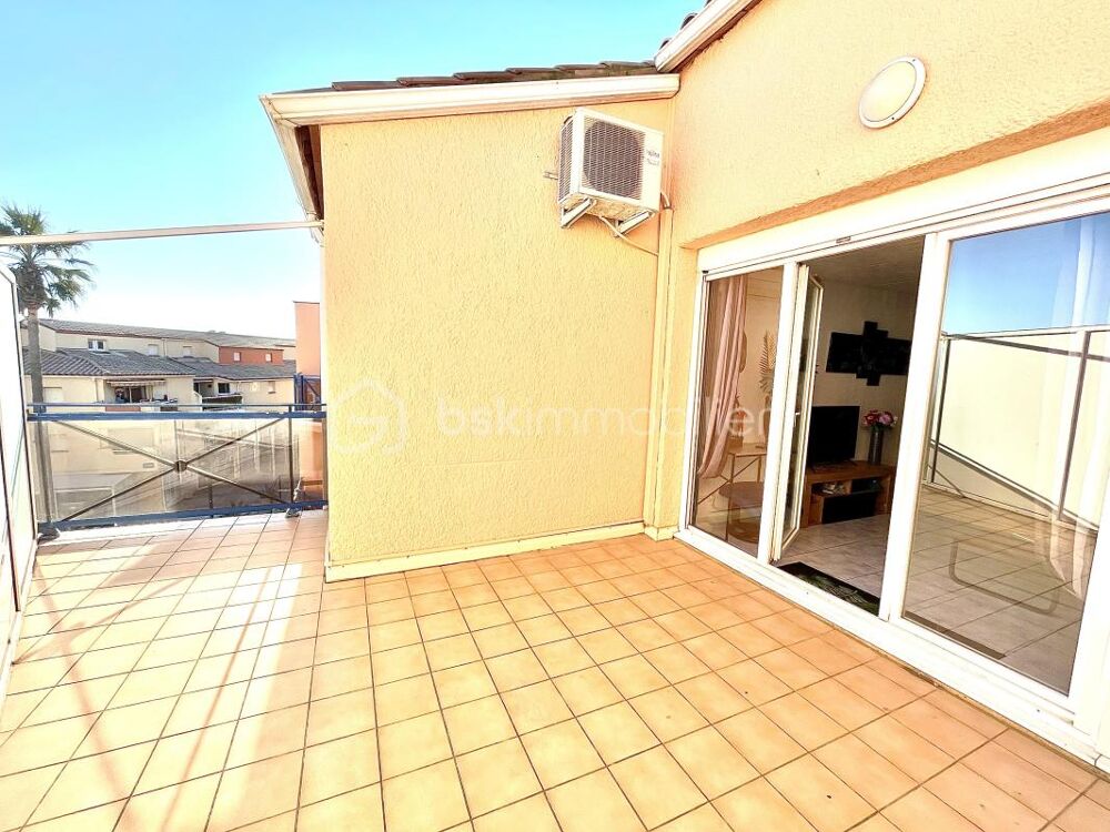 Sainte Marie la Mer, APPARTEMENT T3 de 60 m² TERRASSE VUE MER !