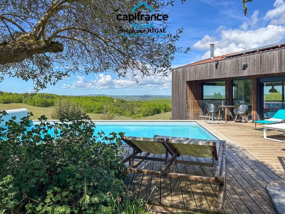 Dpt Lot (46), à vendre MAUROUX maison P8 de 210 m² - Terrain de 2 400 m² - Plain pied