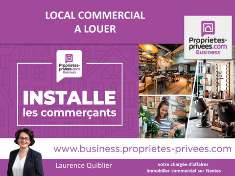   44000 NANTES - LOCAL COMMERCIAL A LOUER 80 M² 