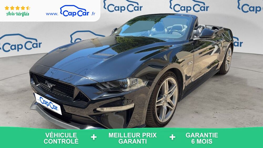 Mustang VI 5.0 V8 450 BVA10 GT - Toit ouvrant 2020 occasion 06400 Cannes