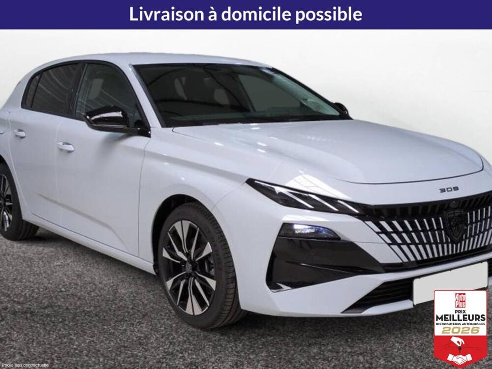 308 HYBRID 145 BVA E-DCS6 ALLURE + PACK VISION 360 2026 occasion 78200 Buchelay