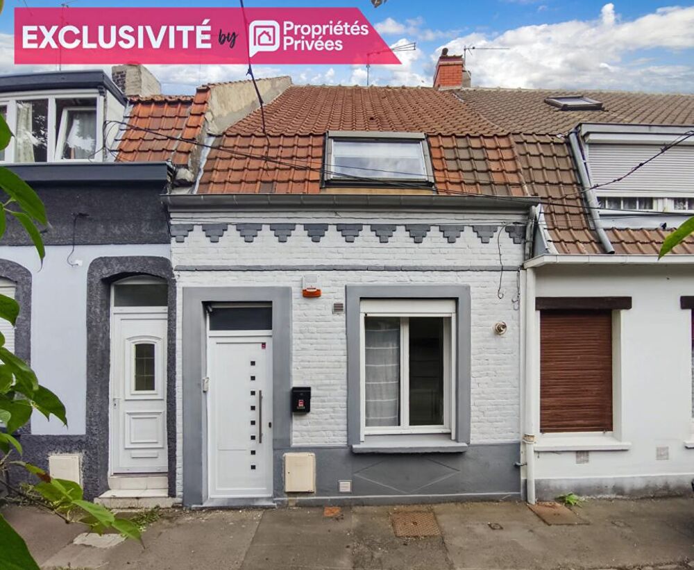 Vente Maison TOURCOING proche Marlière, sympathique maison avec 3 chambres, jardin Tourcoing