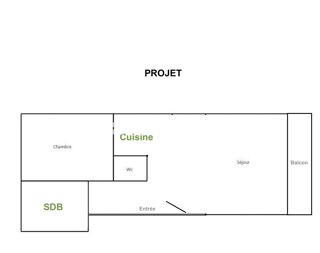  Appartement � vendre 2 pi�ces 56 m�