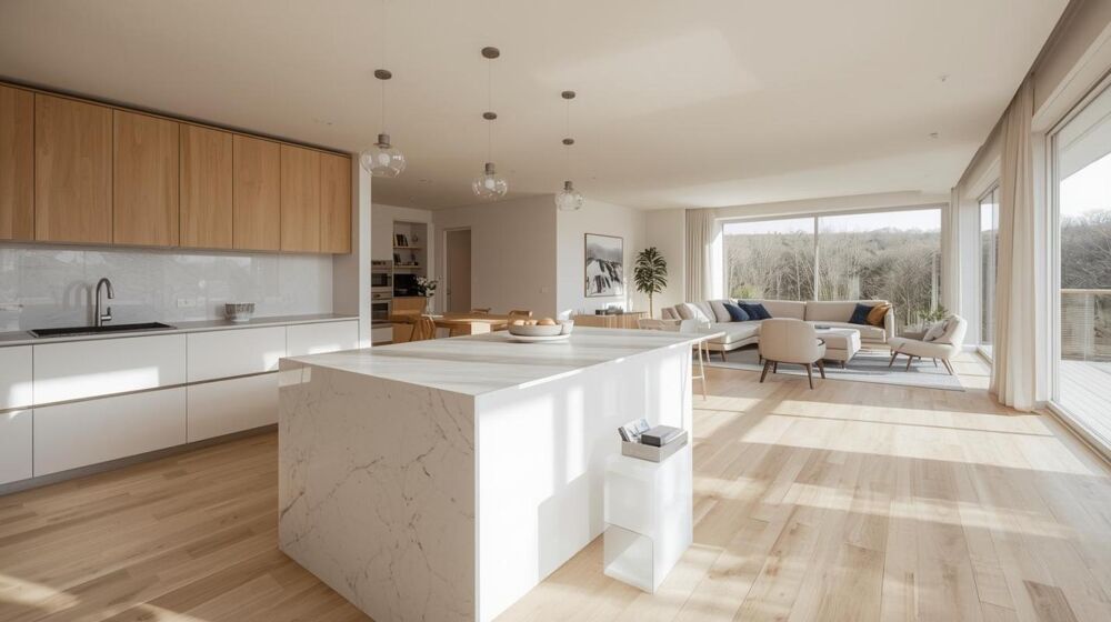 **RARE A LA VENTE - BEAU T4 AVEC GRANDE TERRASSE DANS RESIDENCE NEUVE LIVRÉE