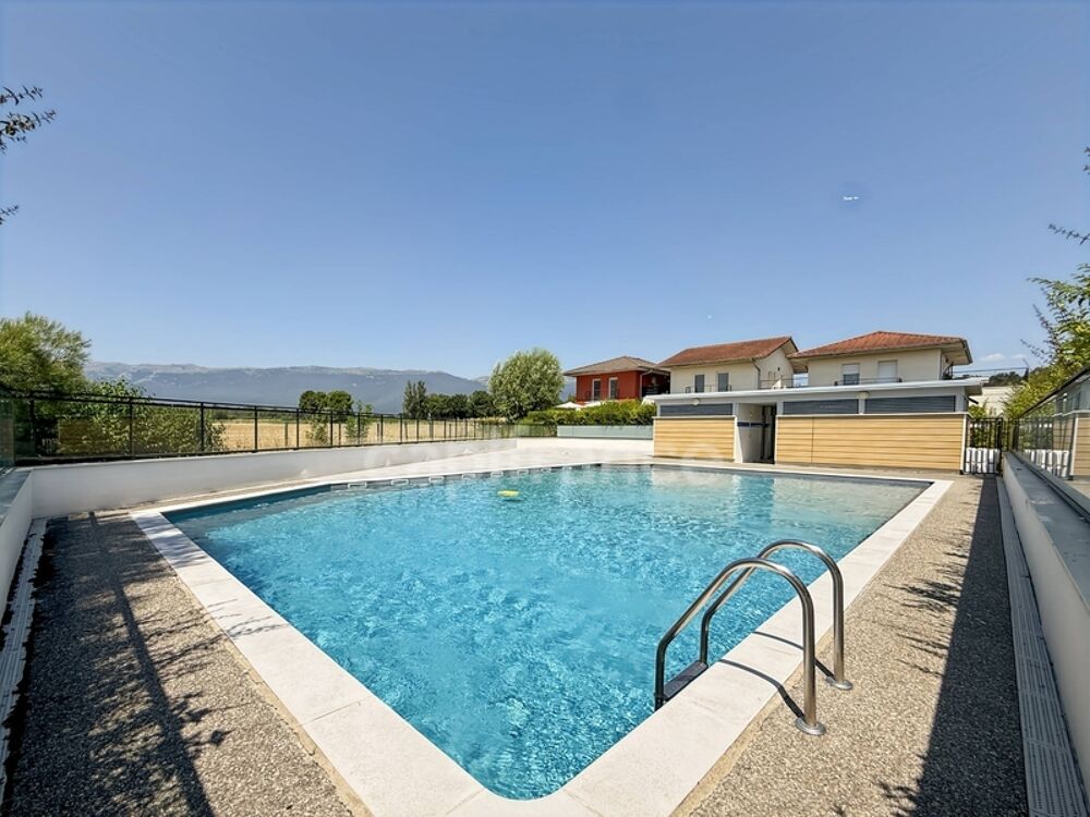 Appartement-terrasse à vendre 5 pièces PRÉVESSIN MOENS (01) - 105m2 - piscine, parking et box fermé