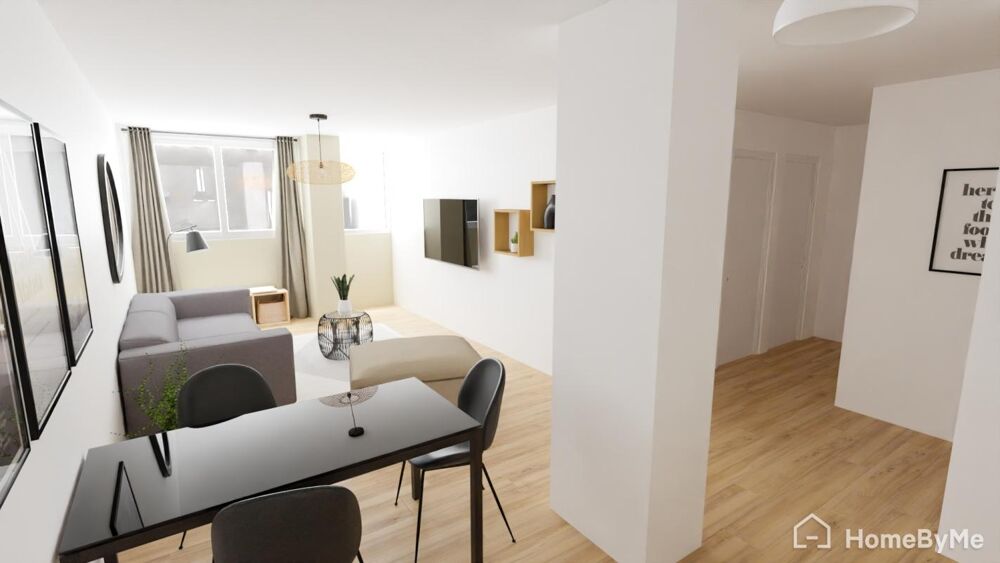 Vente Appartement Appartement 3 pièces Nancy Hypercentre Gare – 64 m² – 7ème étage – Vue dégagée Nancy