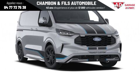 Ford Transit Custom FOURGON 300 L1H1 2.0 ECOBLUE 170 CH BVA8 SPORT PRIX HT 2024 occasion La Grand-Croix 42320