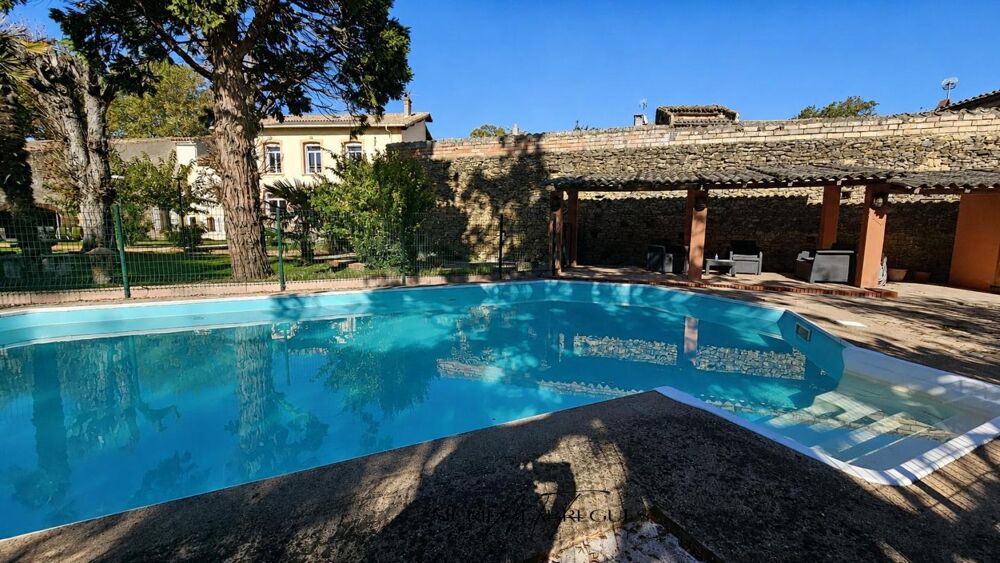 Maison de maître de 315 m2 avec grandes dépendances, piscine chauffée, grand parc de 3500 m2