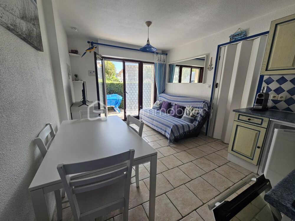 Appartement 2 pièces avec jardin face à la plage