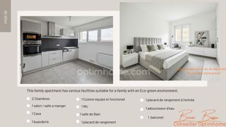  Appartement à vendre 3 pièces 65 m²
