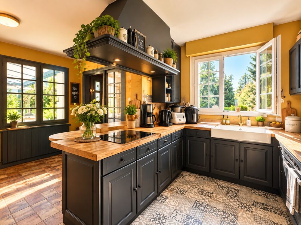 Vente Maison MERDRIGNAC (22) – Élégante maison de maître avec 7 chambres, véranda, dépendances et parc arboré de plus de 2 700 m² Merdrignac