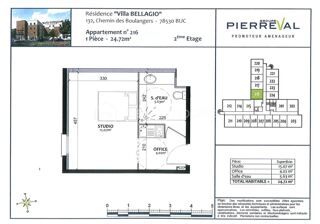  Appartement à vendre 1 pièce 25 m²