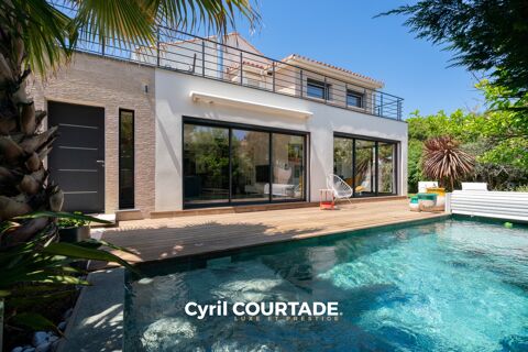   Lattes, Dpt Hérault (34), Maison contemporaine 180 m² avec piscine Maison - 6 pièce(s) - 180 m²