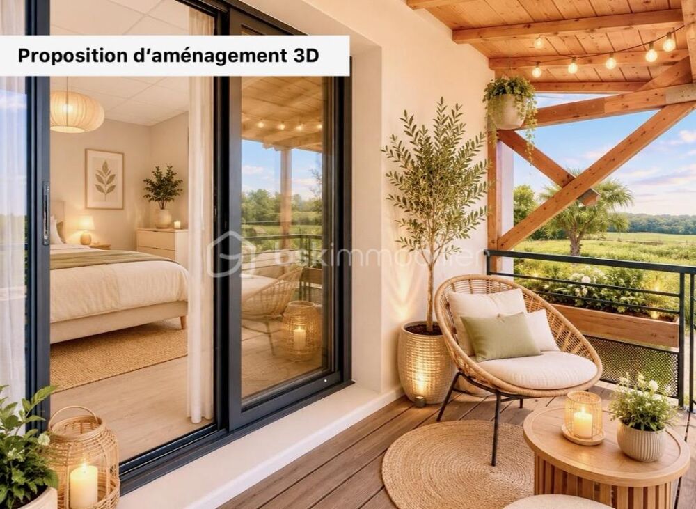 Maison duplex avec jardin  137m²  Esprit campagne & vie de famille
