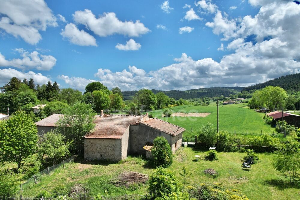 Vente Maison MAISON À RÉNOVER DE 100 M2, TERRAIN DE 965 M2, 3 CHAMBRES, 117 M2 DE DÉPENDANCES, GARAGE, CAVE, FOUR À PAIN, SOURCE Saint jean la vetre