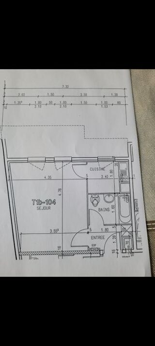  Appartement à louer 1 pièce 30 m²
