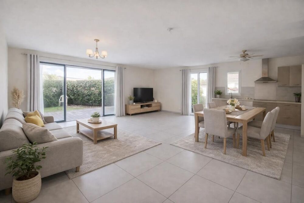 Vente Appartement T3 Rez-de-jardin lumineux avec parking + BOX fermé La teste de buch