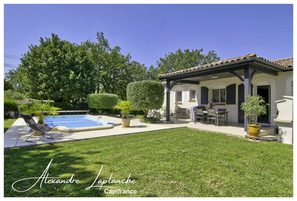 Dpt Tarn et Garonne (82), Maison de plain-pied parfaitement entretenue, au calme, avec piscine, garage et commerces accessibles