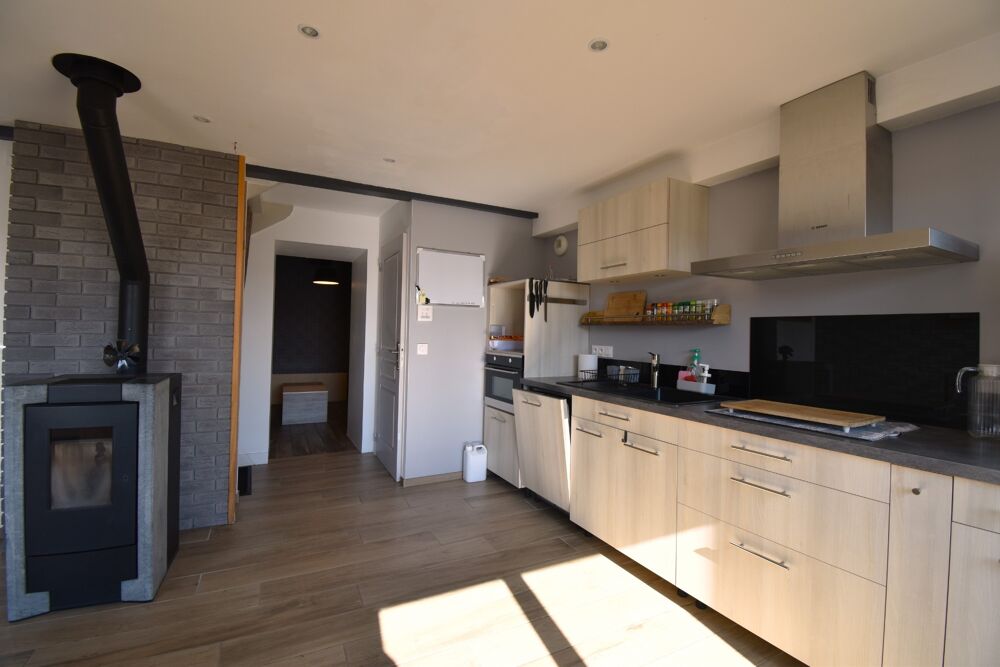 Vente Maison Charmante maison de village rénovée – 81 m² – Châteauneuf-de-Vernoux (07240) Chateauneuf de vernoux