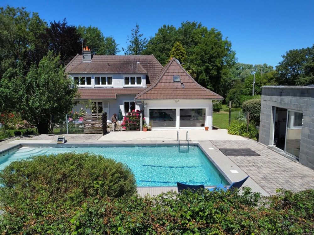 Vente Maison ?? PROPRIÉTÉ D'EXCEPTION AVEC PISCINE ET PARC ARBORÉ AUX PORTES DE SAINTE-MÈRE-ÉGLISE (50) ?? Sainte mere eglise
