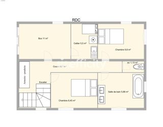  Maison � vendre 4 pi�ces 87 m�