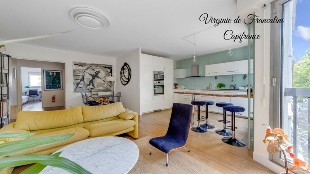 Vente Appartement 75010-A vendre appartement 4p-89m2-Traversant-Vue Panoramique sur le canal Saint-Martin-Ascenseur-Cave-Parking Paris 10