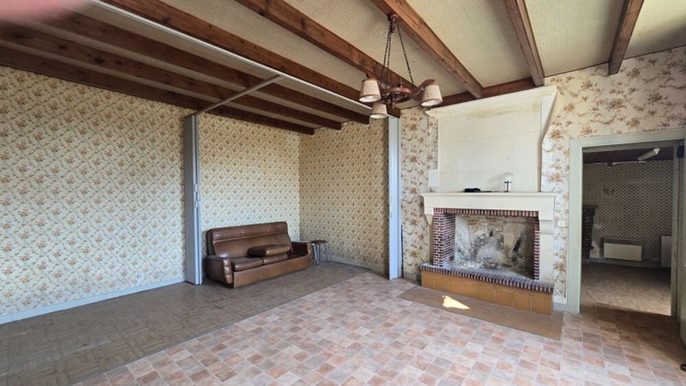 Maison à vendre 2 pièces 48m² LA BROUSSE (17) avec potentiel d'agrandissement