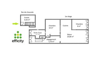  Appartement � vendre 3 pi�ces 61 m�