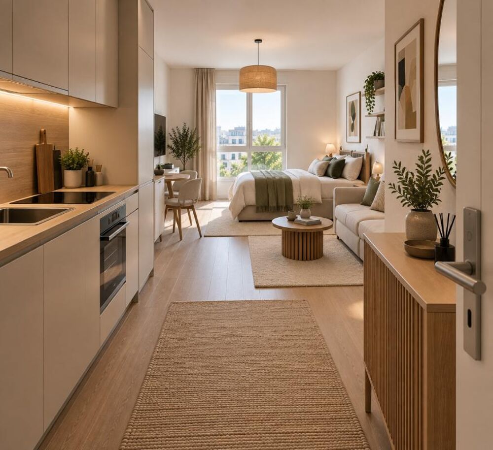 STUDIO  30 M²  3? ÉTAGE