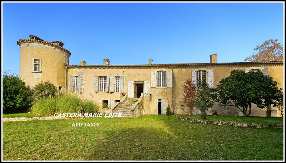 Vente Propriété/Château Propriété - Château Gascon Historique  - Terres agricoles, proche de AUCH (32) Auch