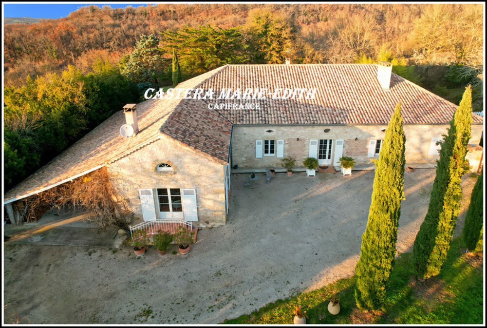 Maison à vendre 8 pièces 272 M² Proche Auch 19756 M² - Secteur recherché - Vue Pyrénées