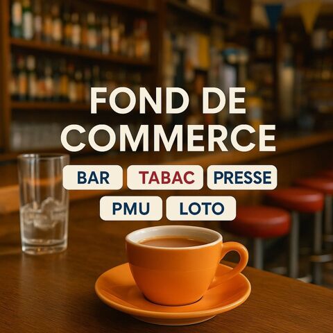 Fonds de commerce � Bar Tabac Presse PMU Loto 178000 72230 Mulsanne