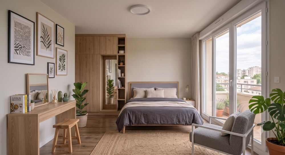 Bel Appartement 4 pièces à proximité immédiate des transports avec balcon !