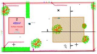  Terrain  vendre 450 m