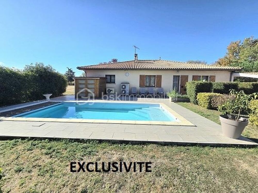 Vente Maison MAGNIFIQUE PLAIN PIED DE PRES DE 150 M2 SUR UN TERRAIN DE 5 400 M2 AVEC 4 CHAMBRES ET PISCINE CHAUFFEE !!! Libourne