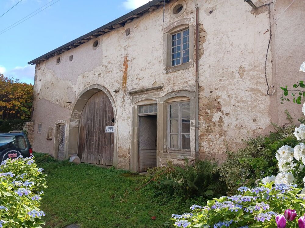FERME à rénover / GRANGE secteur LAMARCHE (88) avec terrain - Idéal ARTISAN