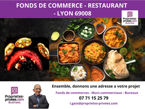 69008 LYON - RESTAURANT 30 COUVERTS 72000 69008 Lyon