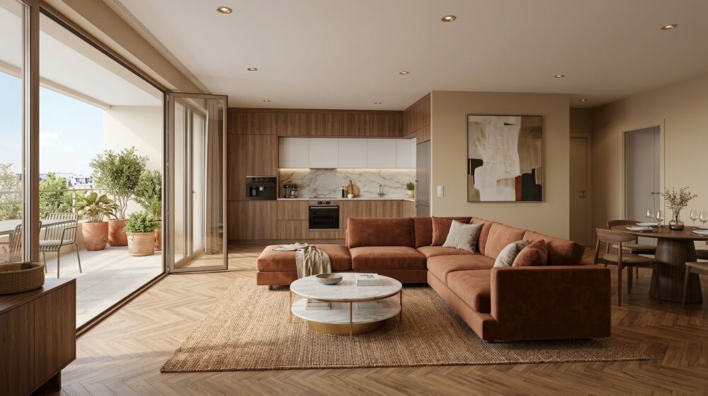 Vente Appartement 3 PIECES FONCTIONNEL et SANS PERTE D ESPACE avec BALCON  et 1 place de parking Champigny sur marne