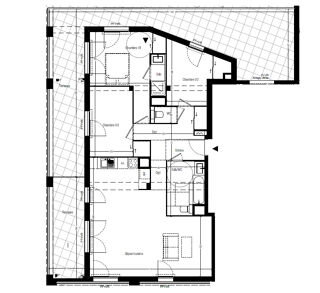  Appartement  vendre 4 pices 95 m