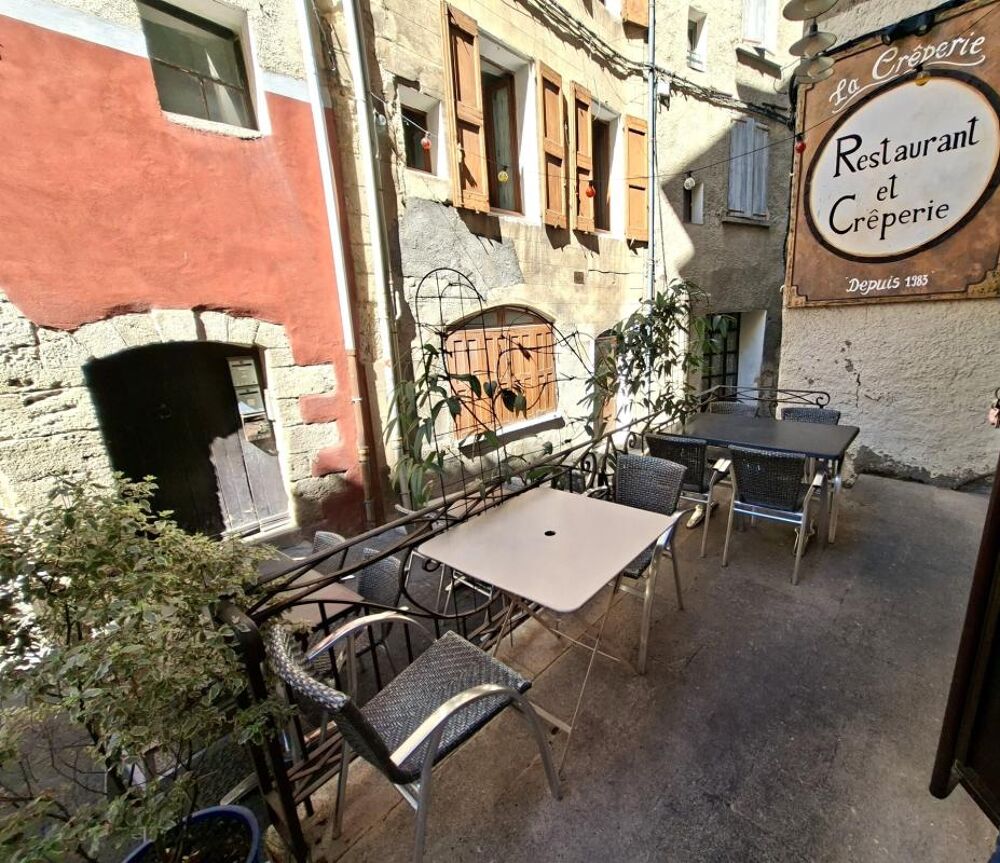   À VENDRE - FONDS DE COMMERCE CRÊPERIE ARTISANALE / RESTAURANT FORCALQUIER (04) 