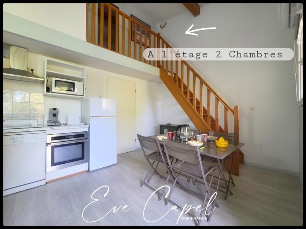 Vente Duplex/Triplex Appartement à vendre 3 pièces LE CAP D'AGDE (34), DUPLEX T3 - 400 m des plages - Vendu Meublé - dans résidence avec Piscine & As Le cap d agde