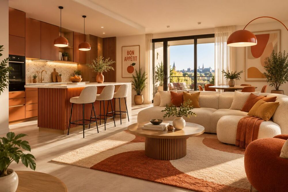 LE CHARME D'UN APPARTEMENT A L'ESPRIT MAISON