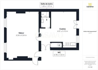  Appartement � vendre 2 pi�ces 55 m�