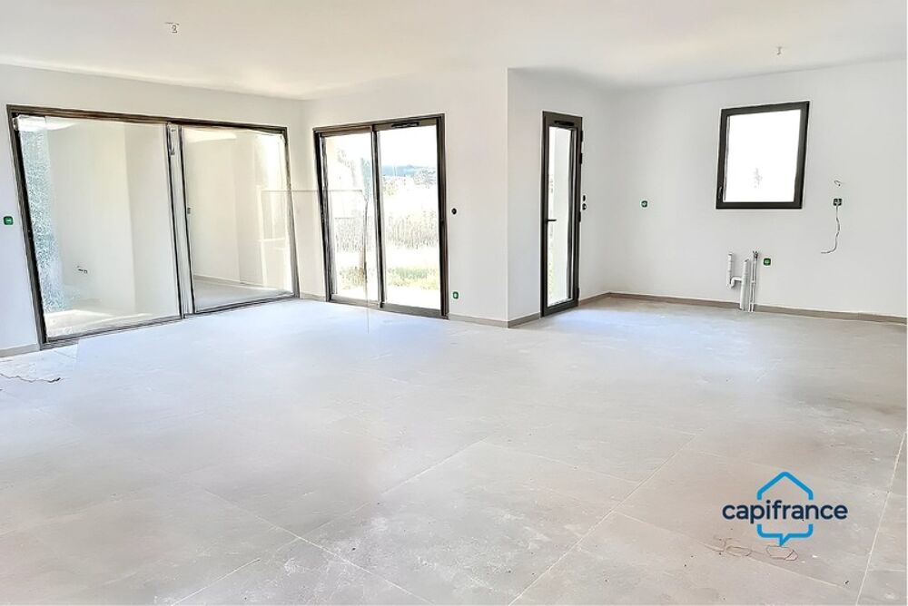 Vic la gardiole, entre Montpellier et Sète, Maison neuve de 111m2 sur une parcelle de 1500m2 à quelques min de la plage