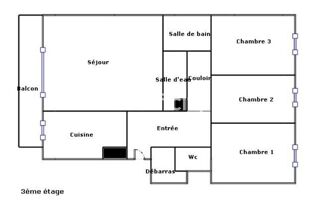  Appartement à vendre 4 pièces 77 m²