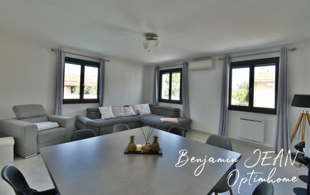 À vendre  Maison de plain-pied entièrement rénovée avec piscine  Sérignan (34)
